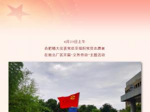 忠誠(chéng)向黨，行動(dòng)踐行——精大黨總支部組織開(kāi)展“義務(wù)
